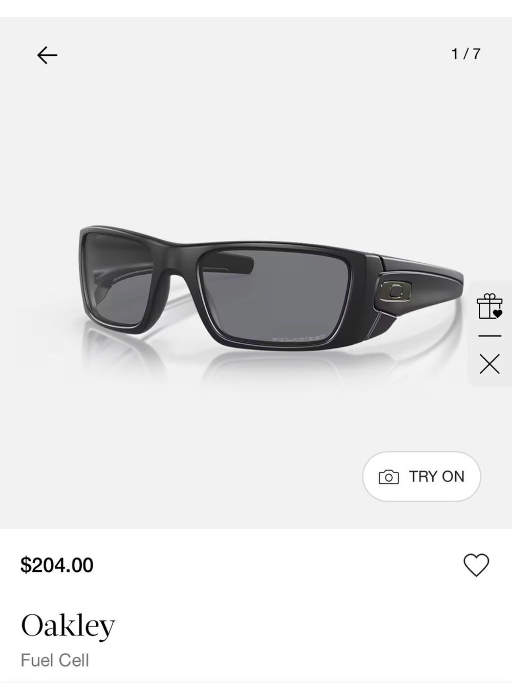 New Oakley Fuel Cell Polarized